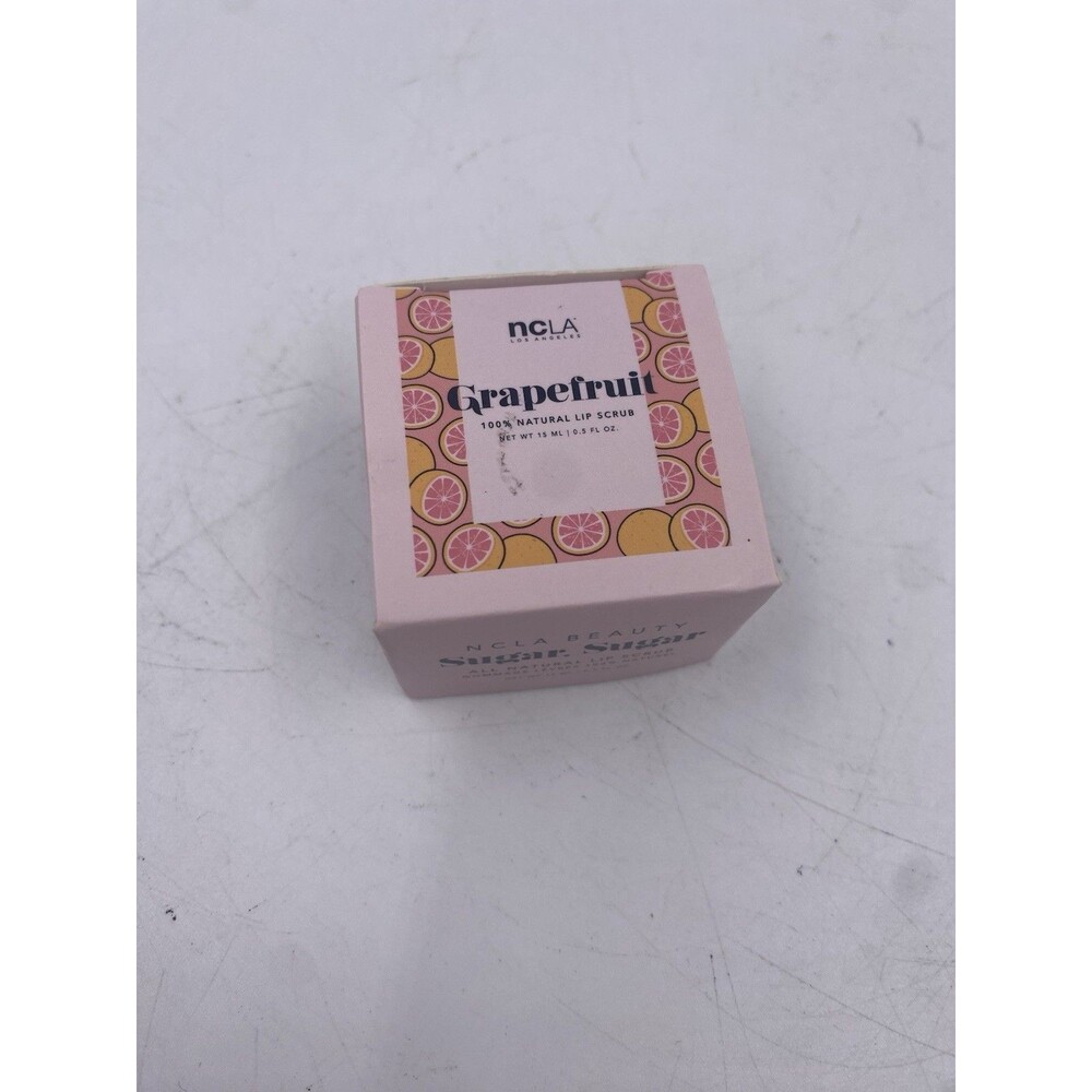 NCLA Los Angeles Graperfruit 100% Natural Lip Scrub 0.5 Fl Oz